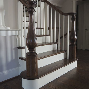 Large Turned Newel Posts