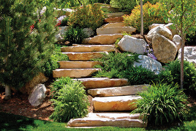 This is an example of a landscaping in Salt Lake City.