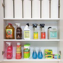 Cleaning supply closet