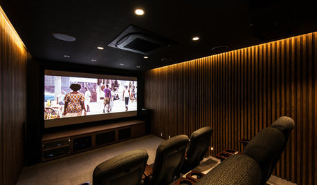 自宅で映画館のような臨場感を!ホームシアターのある住まい