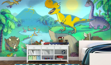Les dinos partent à l'assaut de la déco !
