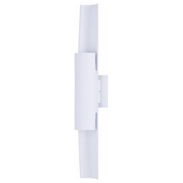ET2 Lighting E41526-WT Alumilux - 23.5" 8W 2 LED Outdoor Wall Sconce