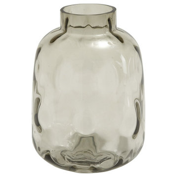 Coastal Gray Glass Vase 99836