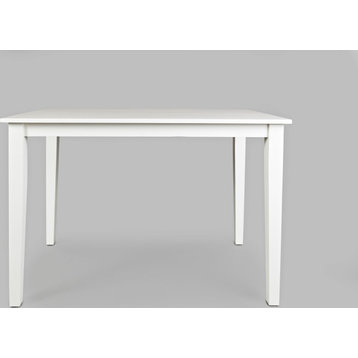 Simplicity Counter Height Dining Table - Paperwhite