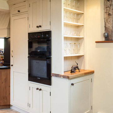 Traditional kitchen in a barn conversion