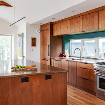 Modern Coastal Custom Residence kitchen | Nova Scotia