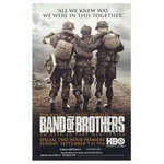 Pop Culture Graphics - Band Of Brothers Print - Band of Brothers Movie Poster is 11 x 17 inches in size and this Movie Poster would make the perfect addition to your home or office or gift recipient.  This superb Movie Poster is ready for hanging or framing and you will enjoy viewing this Movie Poster on your walls for many years to come.  Your Poster will ship rolled in an oversized tube for maximum protection.