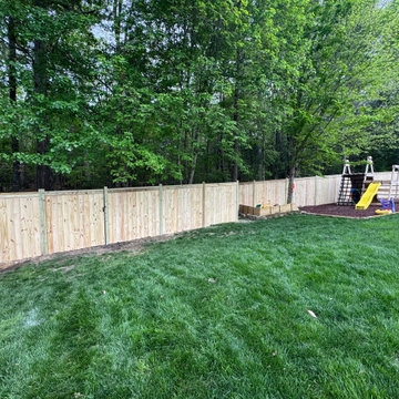 Cap & Rail Privacy Fence