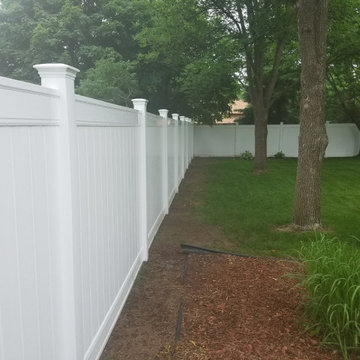 PVC Privacy Fence