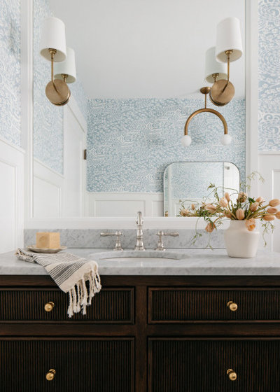 Traditional Bathroom by Leah Phillips Interiors