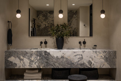Bathroom - contemporary bathroom idea in Seattle