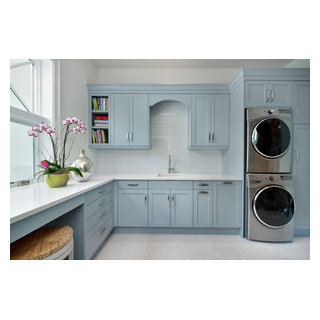 Custom Coastal Cottage - Beach Style - Laundry Room - Other - by Naples ...
