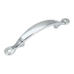 Cosmas - Cosmas 9980CH Polished Chrome Cabinet Pull - Cabinet And Drawer Handle Pulls