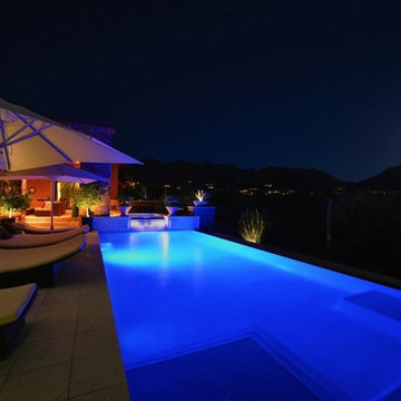 Negative Edge Pools by Mossman Brothers Pools