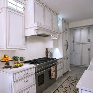 Classic French White Kitchen