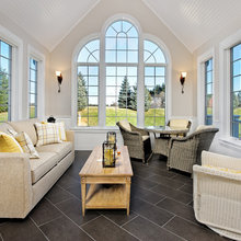 family room - tile