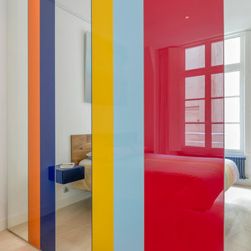 Appartement design aux couleurs estivales - Paris 4e - AD 034