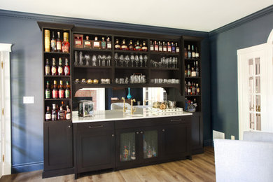 Inspiration for a home bar remodel in Toronto
