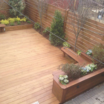 Town House Landscape Design and Renovation