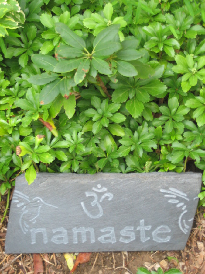 Stone Art for meditation garden