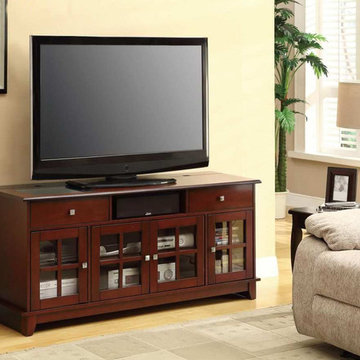 Coaster | Modern Brown Cherry TV Console -$654.45
