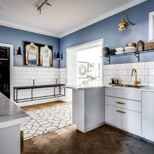 Houzz Tour: Dusty Deco-grundarnas hem är eklektiskt och elegant