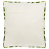 Safavieh Paradise Pillow, Green/White