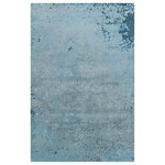Chandra - Rupec Contemporary Area Rug, Blue and Gray, 5'x7'6" - Update the look of your living room, bedroom or entryway with the Rupec Contemporary Area Rug from Chandra. Hand-tufted by skilled artisans and imported from India, this rug features authentic craftsmanship and a beautiful construction with a cotton backing. The rug has a 0.75" pile height and is sure to make an alluring statement in your home.