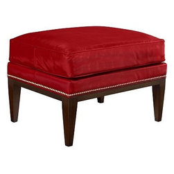 Hickory Chair Ottomans and Benches - Footstools And Ottomans