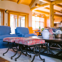 Eagle Feather Lodge - Footstools And Ottomans
