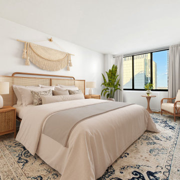 Virtual Staging Examples - Bohemian Style