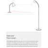 Folgar 2 Light Table Lamp, Matte Black