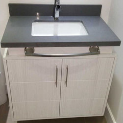 Profile A Cabinets in White Portuna - Bathroom Vanities And Sink Consoles