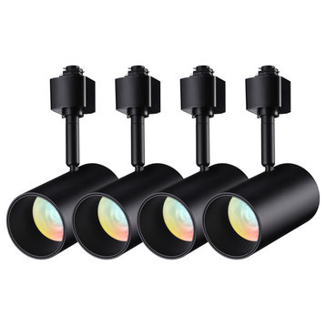 12 Pack 5CCT LED Track Lighting Heads, H Type Spotlight Fixtures