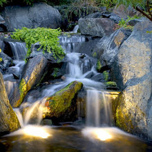 waterfall lighting