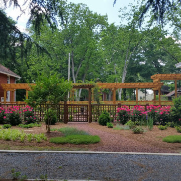 Boxwood Garden Entrance