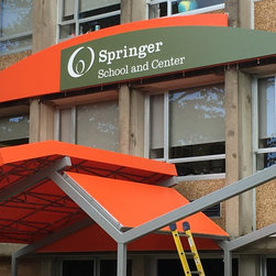 Custom Commercial Canopies - Awnings