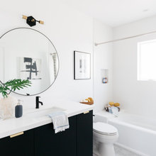 Hall Bath, The Girl's Bathroom-Our Little Dream House