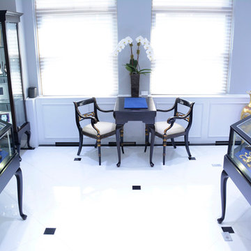 Queen Anne Display Cases