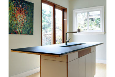 Minimalist kitchen photo in San Francisco