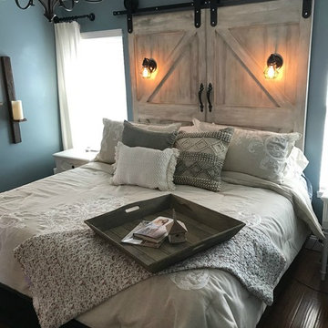 Barn Door Bed Frame