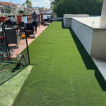 Dock area now easy maintenance and eco friendly