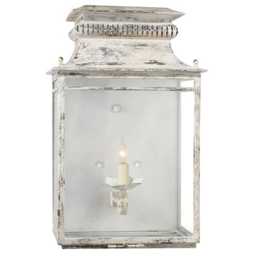 Flea Market Lantern in Old White