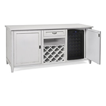Firenze Wine and Spirits Credenza with Wine Refrigerator 335-98-06