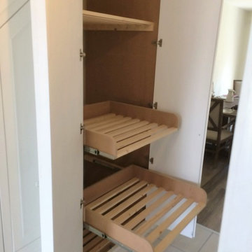 Hot press under stairs units
