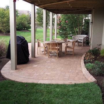 Under-Deck Paver Patio