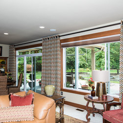 Maple Valley, WA Grommet panels on Decorative rod - Products
