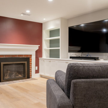 West Seattle Basement Remodel Built for Everyday Living and Entertaining
