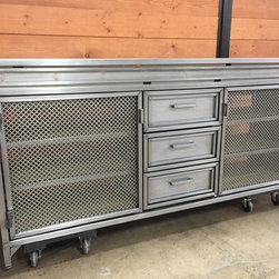 Media Console-Carnegie Collection - Entertainment Centers And Tv Stands