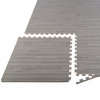 EVA Foam Floor Tiles 48 SQFT Woodgrain Mats for Floor Interlocking Foam Tiles